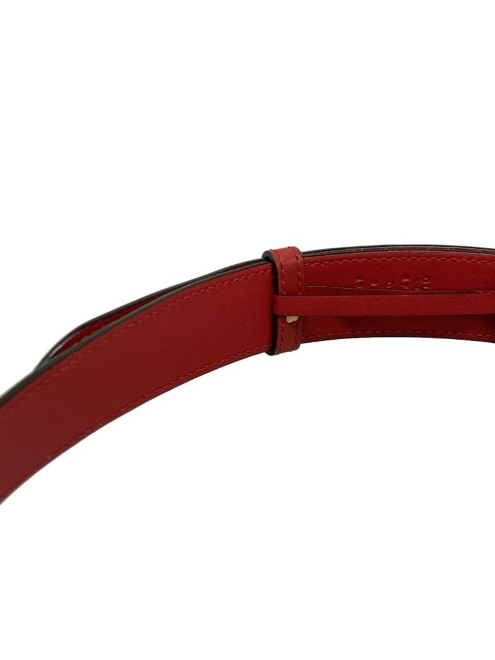 Gucci Waist Pouch GG Marmont Quilted Leather Belt Bag Red - Picture 9 of 15